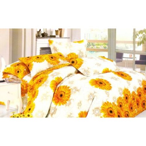 Lenjerie de pat floarea soarelui